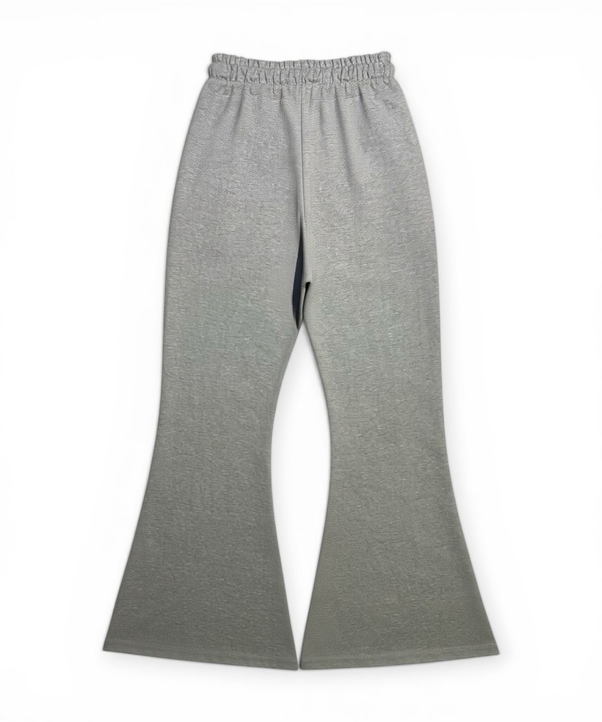 본슬리피(BORN SLIPPY) Industrial Zip Flare Sweatpants (Melange Gray)