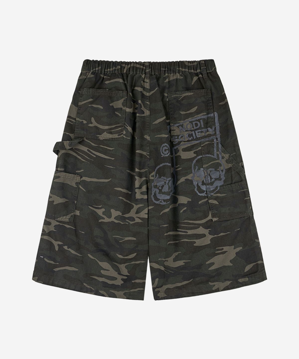 노디(NODI) Dead Sound Society camo Bermuda Pants