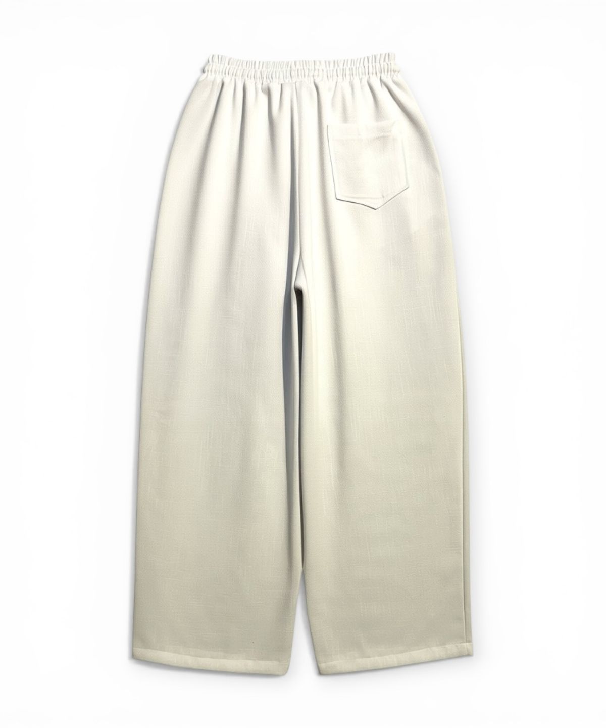 본슬리피(BORN SLIPPY) Soft Linen Relaxed Wide Pants (Ivory)