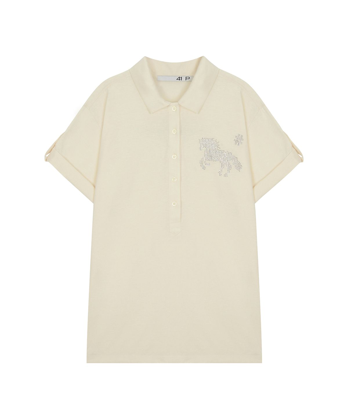 사일프레이(41PRAY) Horse Summer Polo Shirt / Yellow
