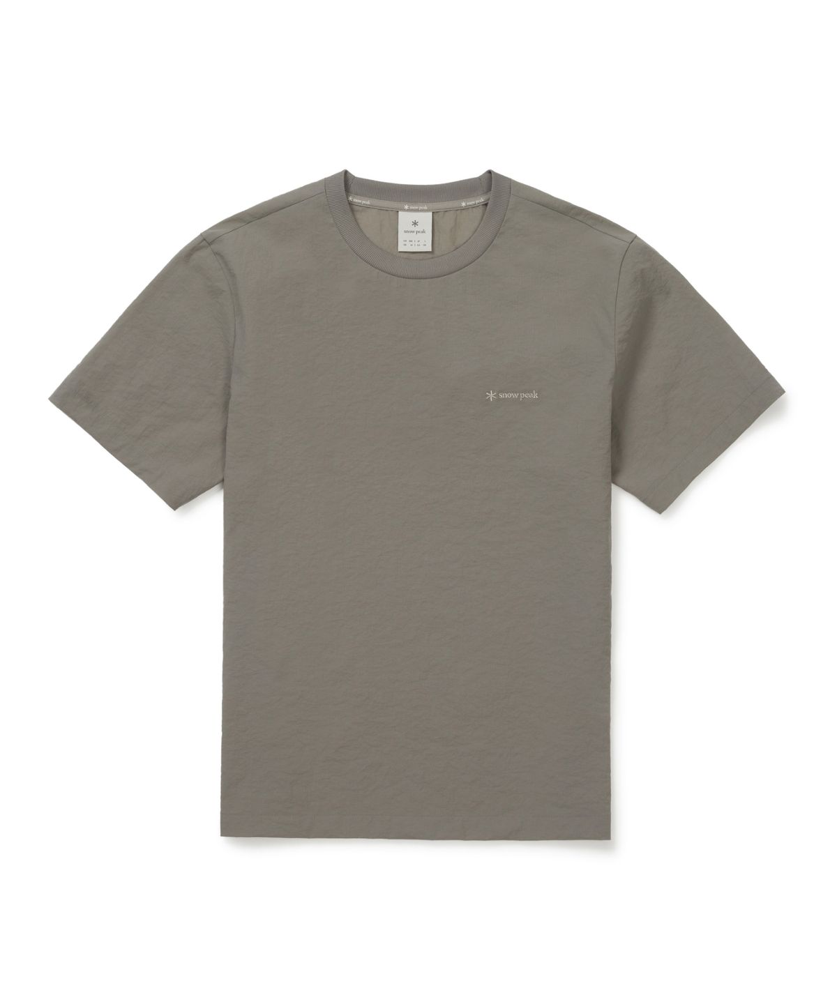 스노우피크 어패럴(SNOWPEAK APPAREL) 미닛 라운드넥 반팔 티셔츠 (S26MMFTS72) Vintage Gray
