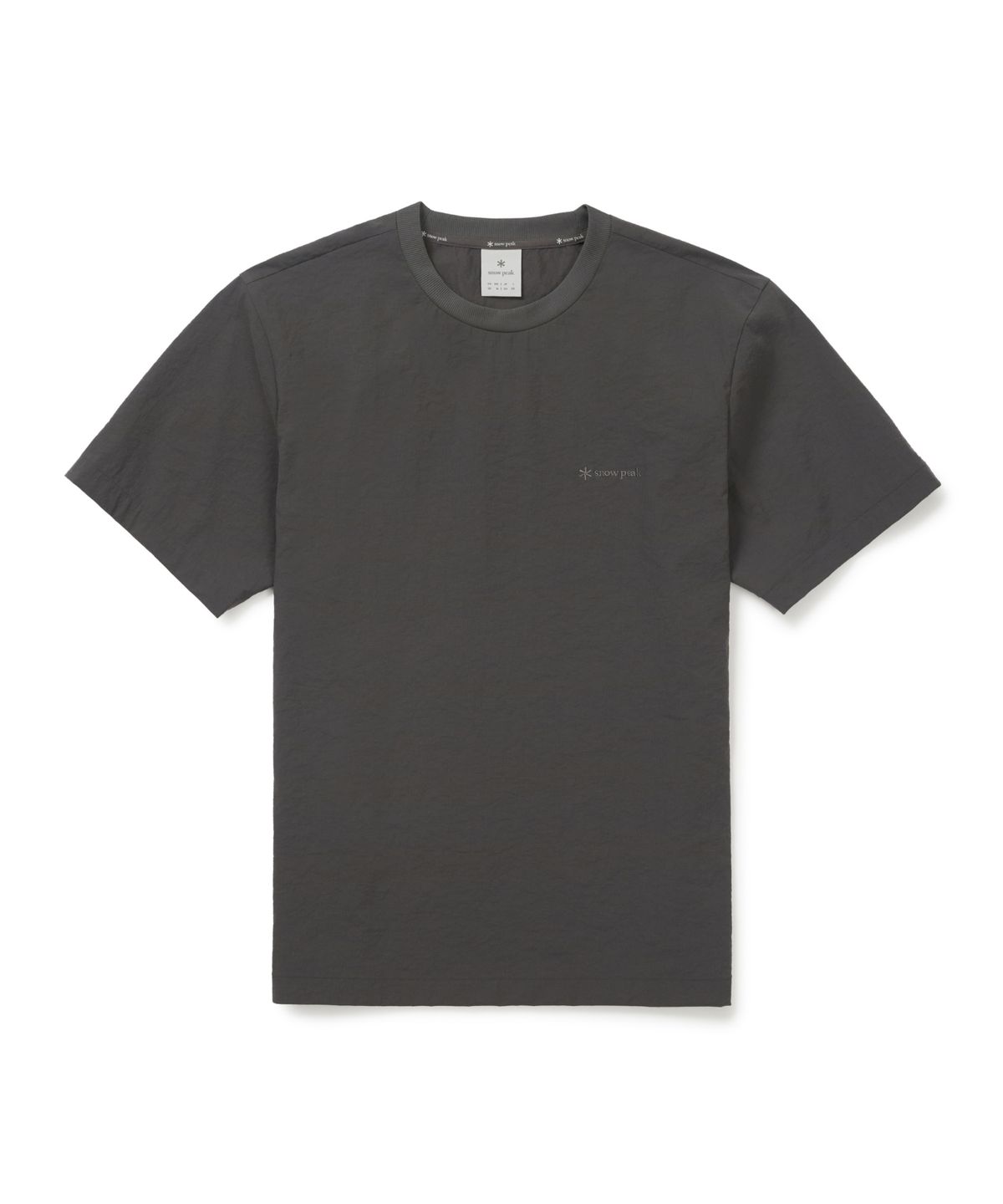 스노우피크 어패럴(SNOWPEAK APPAREL) 미닛 라운드넥 반팔 티셔츠 (S26MMFTS72) Chocolate Khaki