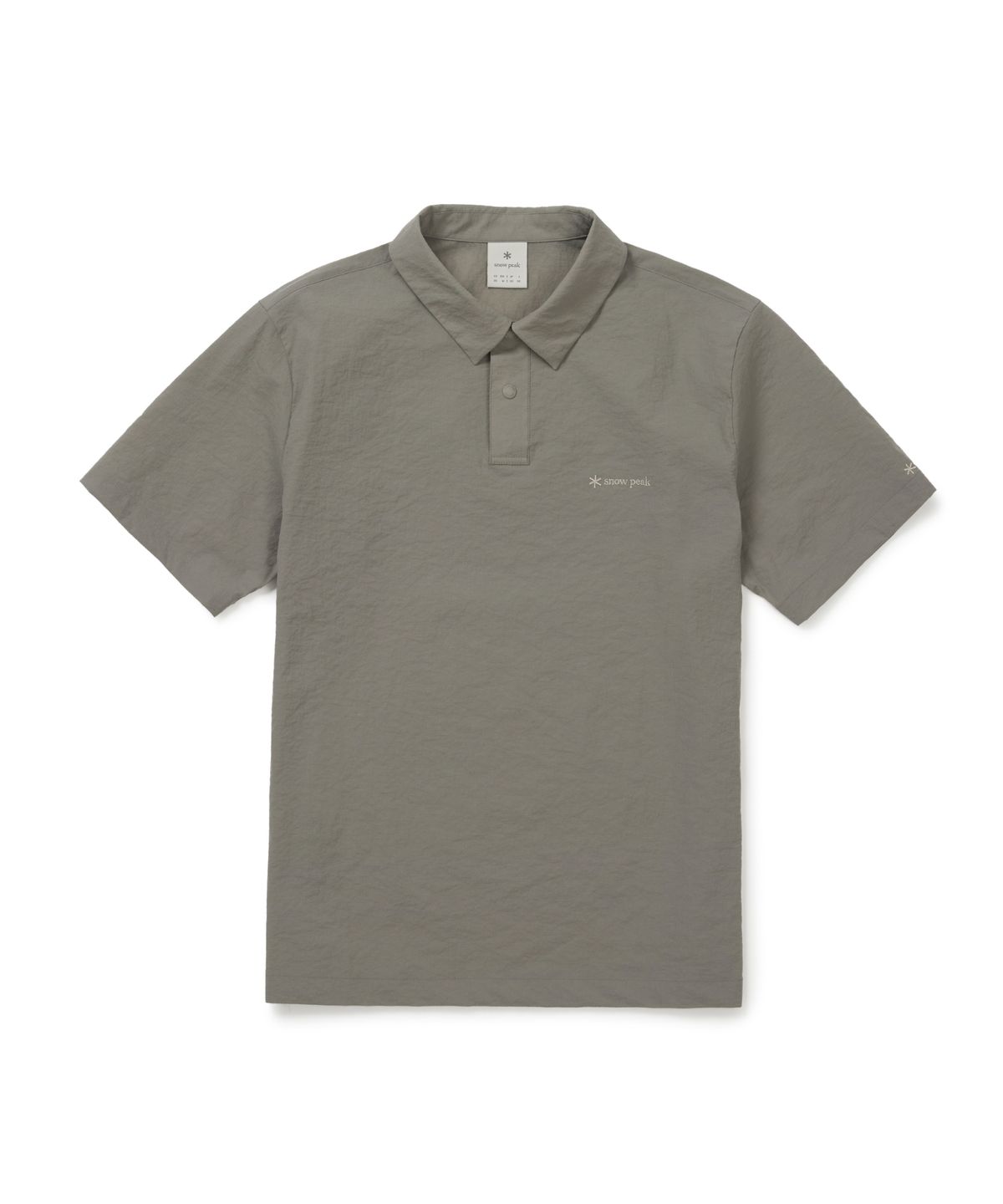 스노우피크 어패럴(SNOWPEAK APPAREL) 미닛 반팔 폴로 티셔츠 (S26MMFPS72) Vintage Gray
