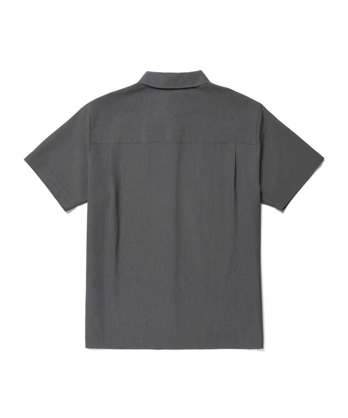 스노우피크 어패럴(SNOWPEAK APPAREL) 미닛 반팔 셔츠 (S26MMFSH74) Dark Gray