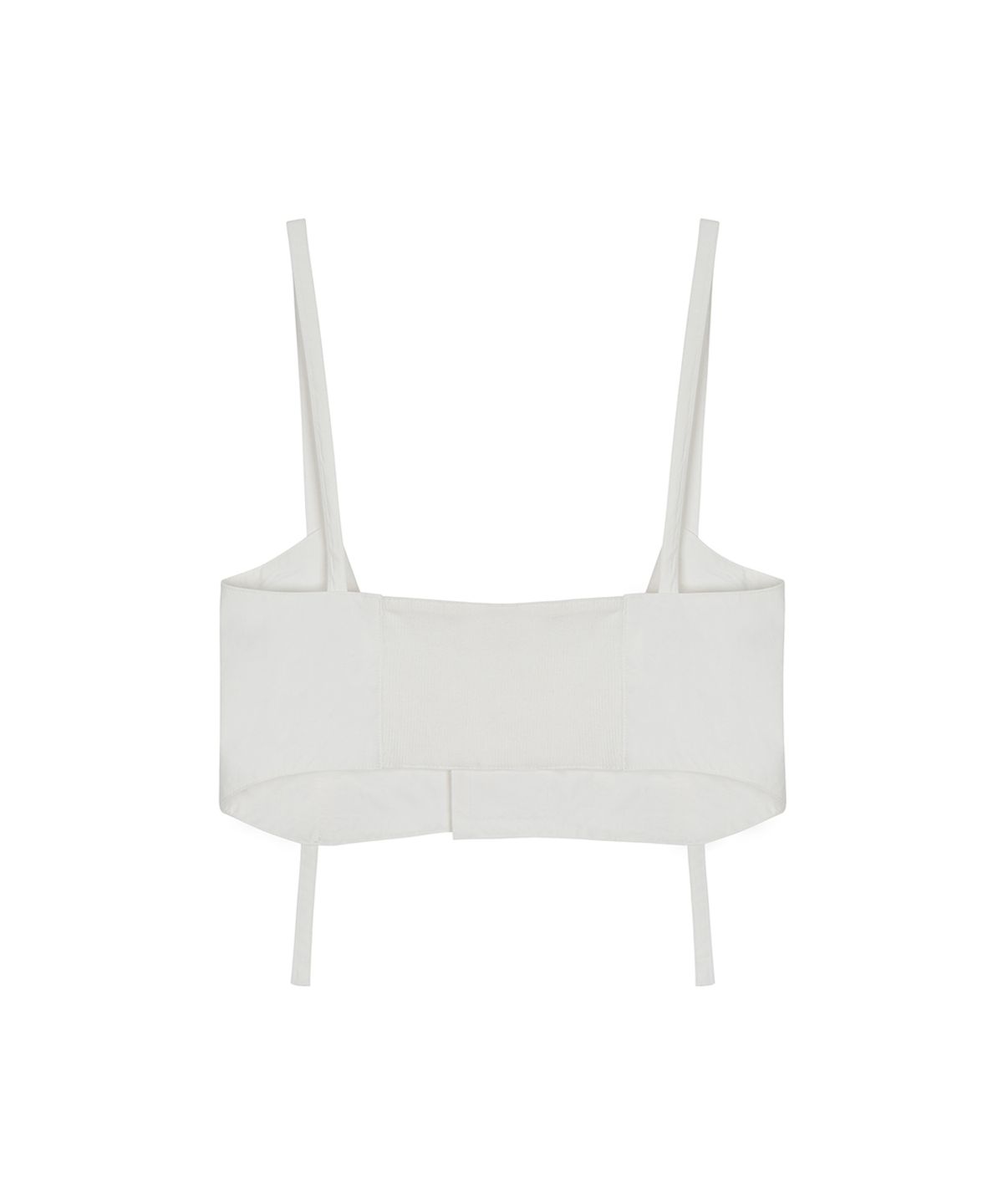 사일프레이(41PRAY) Corset Layered Sleeveless Top / White