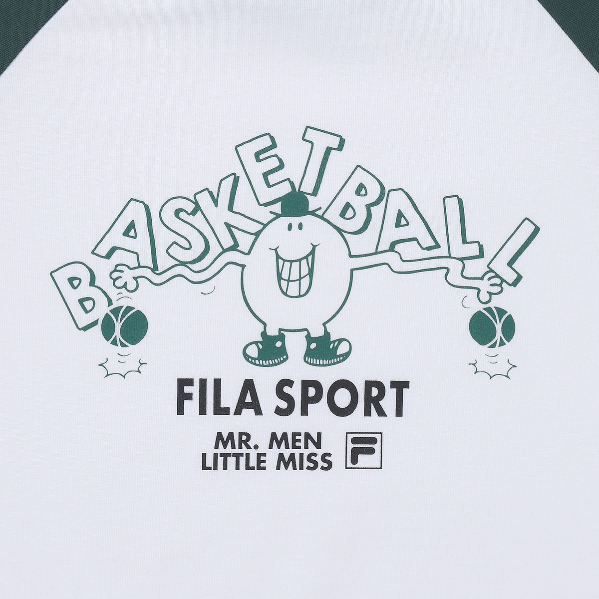 휠라 키즈(FILA KIDS) Drywave 미스터맨 리틀미스 라글란 티셔츠
