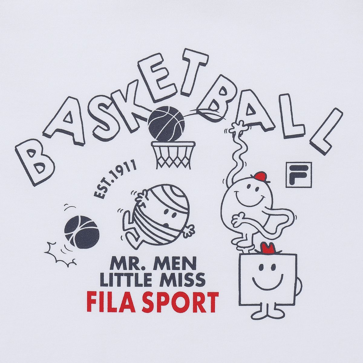 휠라 키즈(FILA KIDS) Drywave 미스터맨 리틀미스 라글란 티셔츠