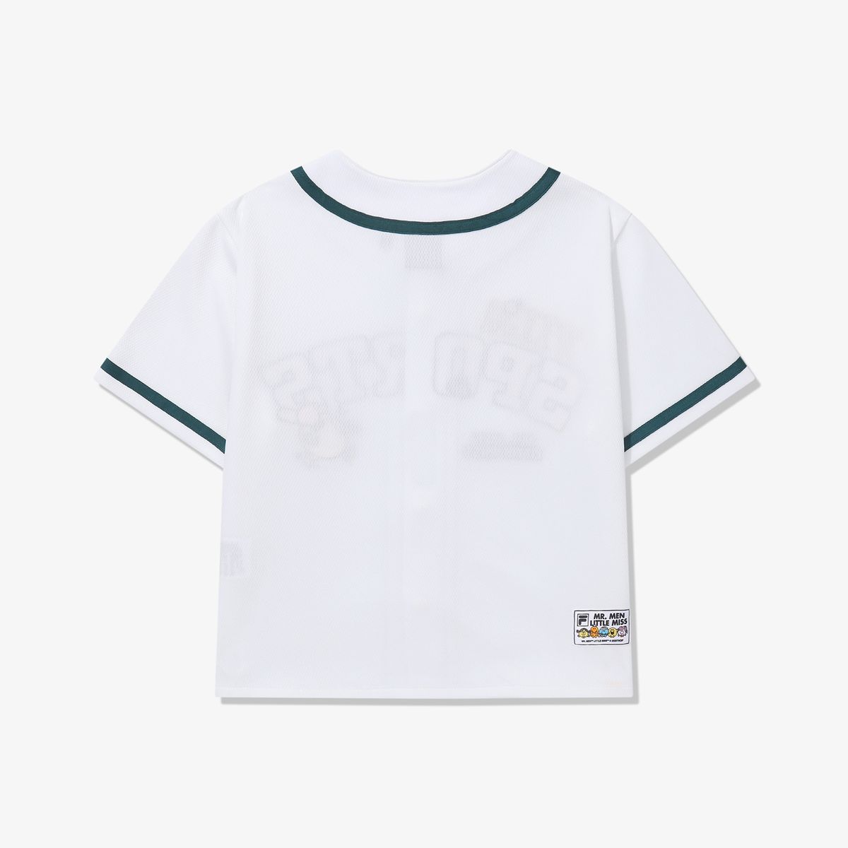 휠라 키즈(FILA KIDS) 미스터맨 리틀미스 자수 야구 셔츠