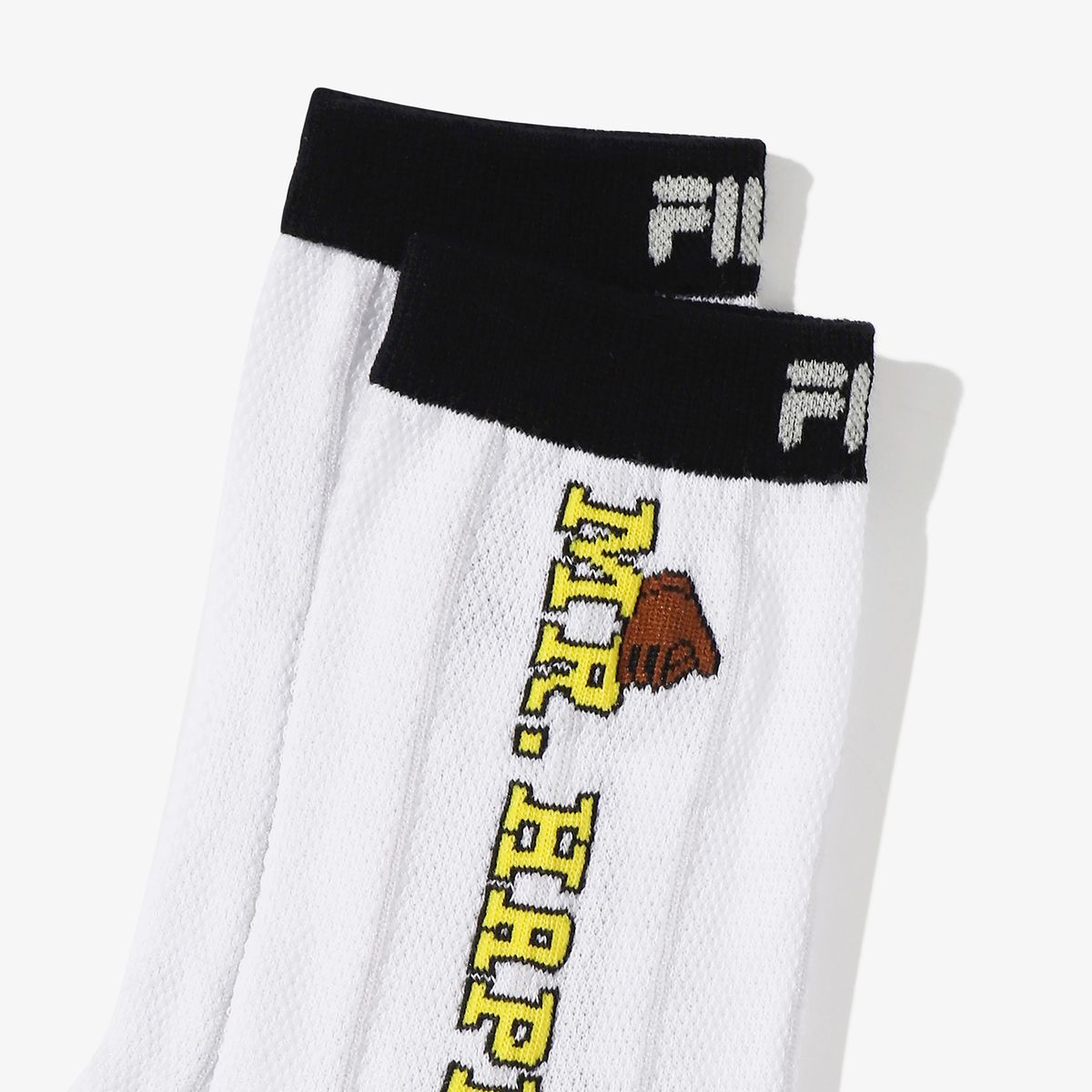 휠라 키즈(FILA KIDS) 미스터맨 리틀미스 메쉬 장목양말