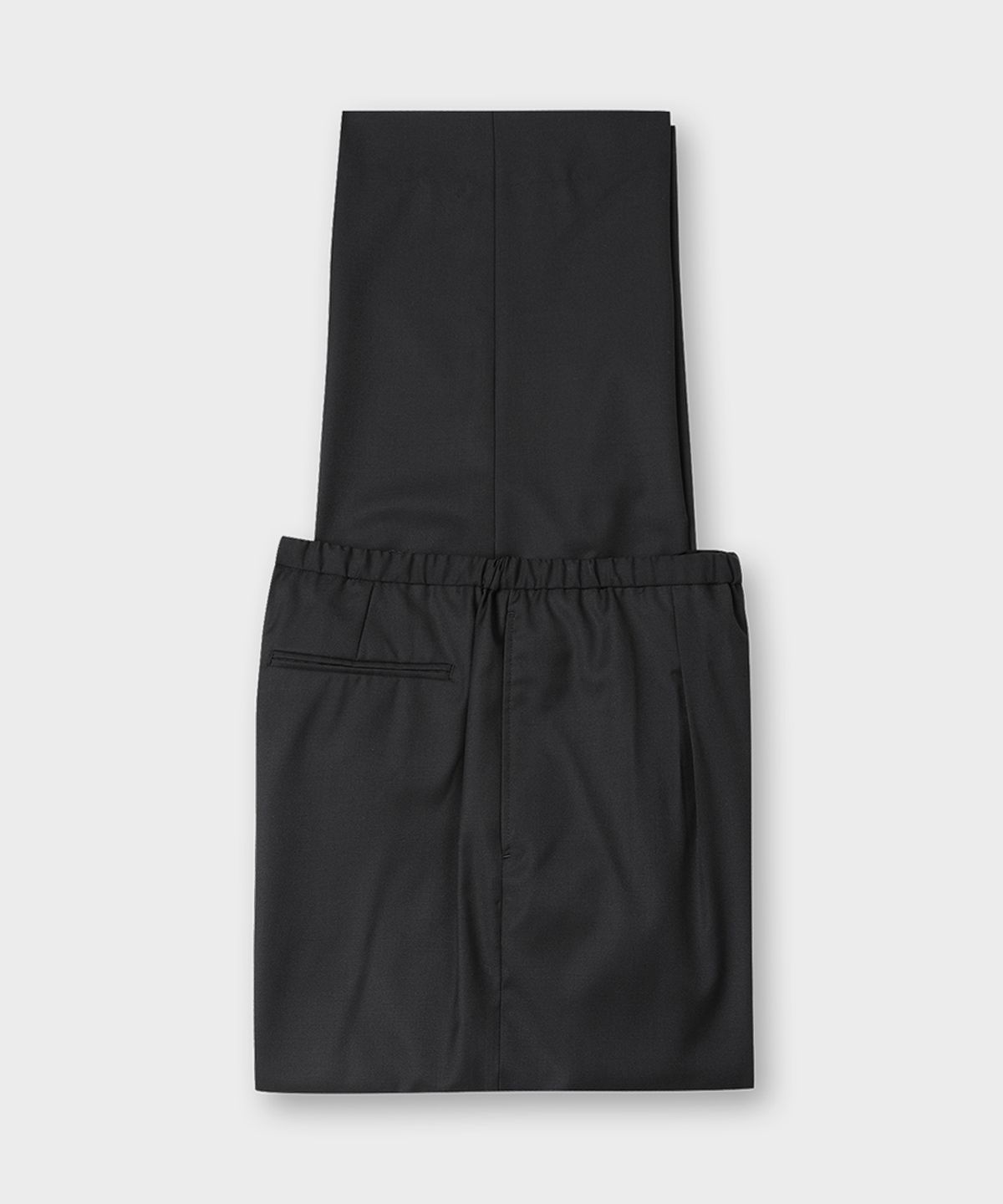테일던(TAILDERN) Stefano Bending Wool Pants Black