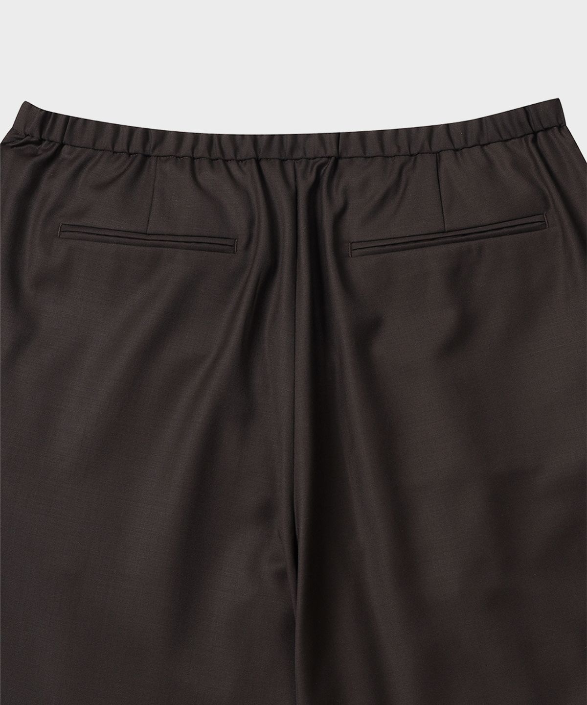 테일던(TAILDERN) Stefano Bending Wool Pants Brown