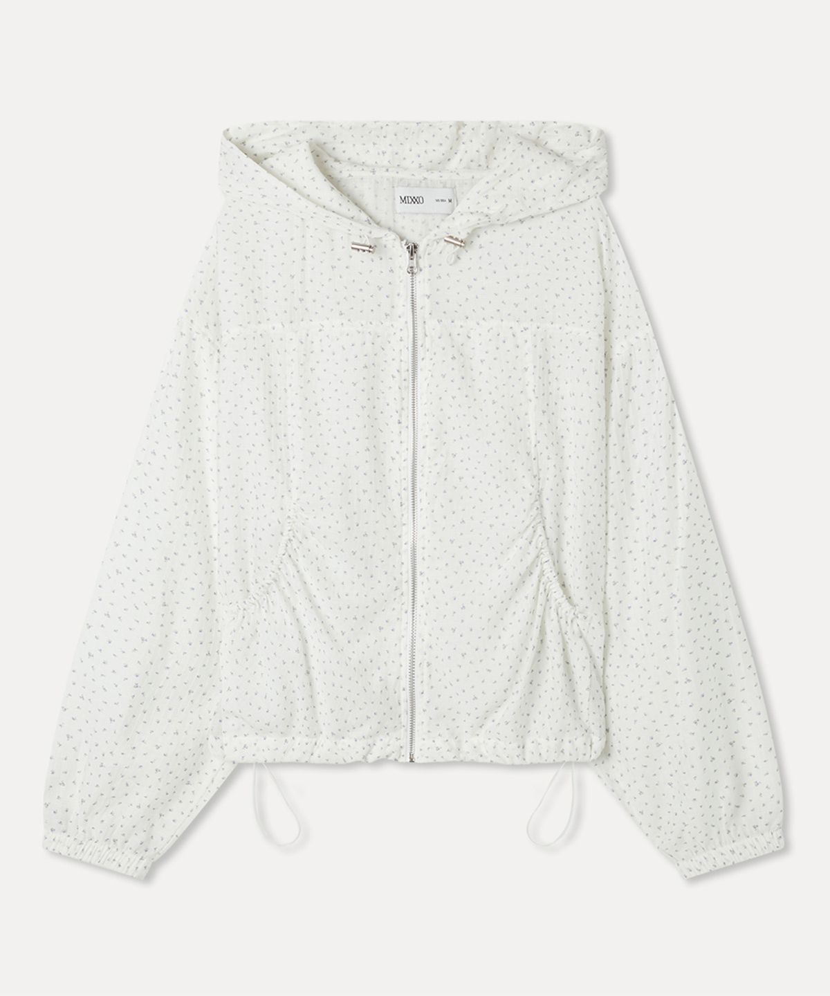 미쏘(MIXXO) 패턴 긴팔 후드 점퍼_MIWJJG511G