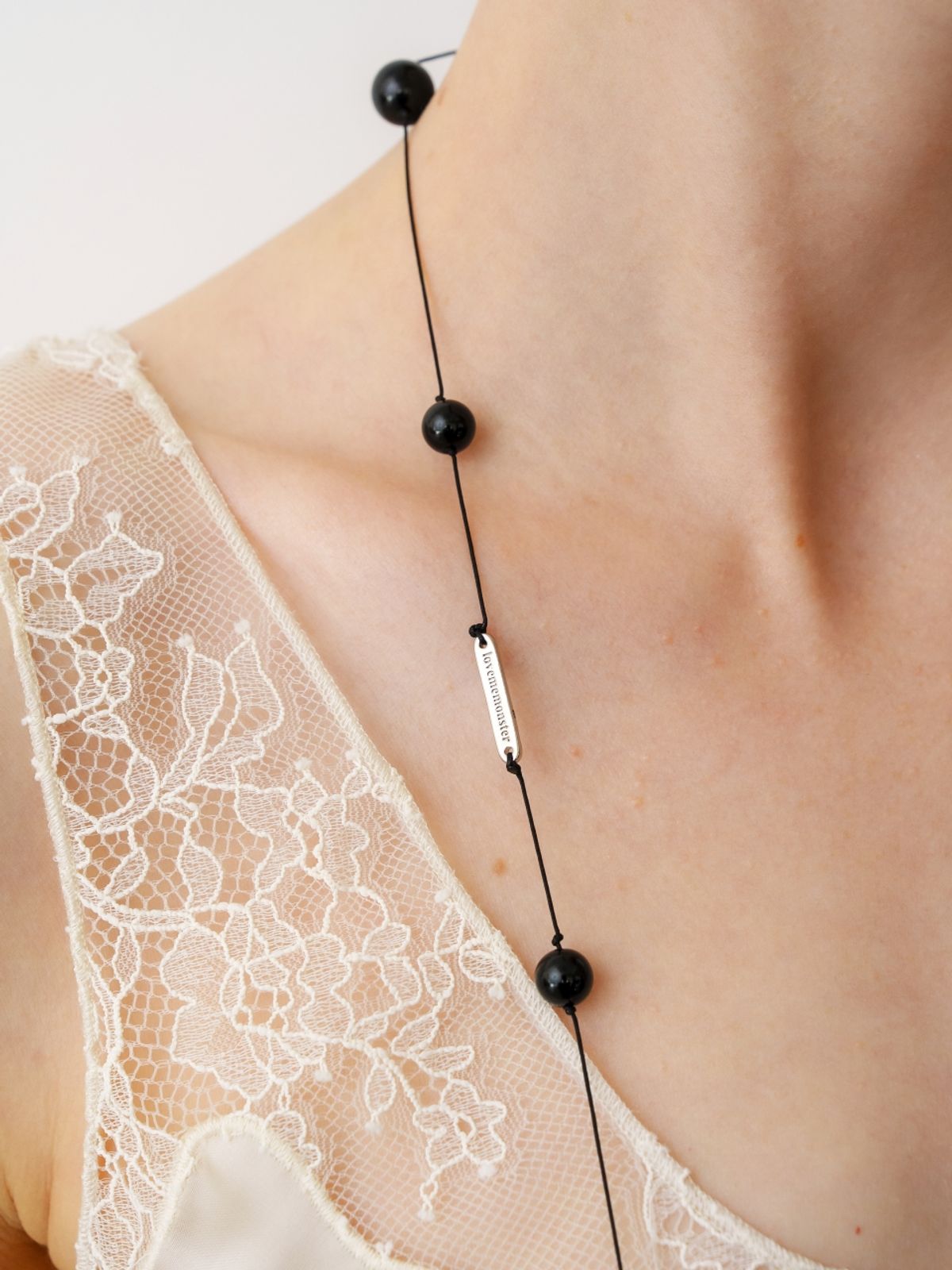 러브미몬스터(LOVE ME MONSTER) Eternal Wish Long Necklace_2COL (L261MNK040)