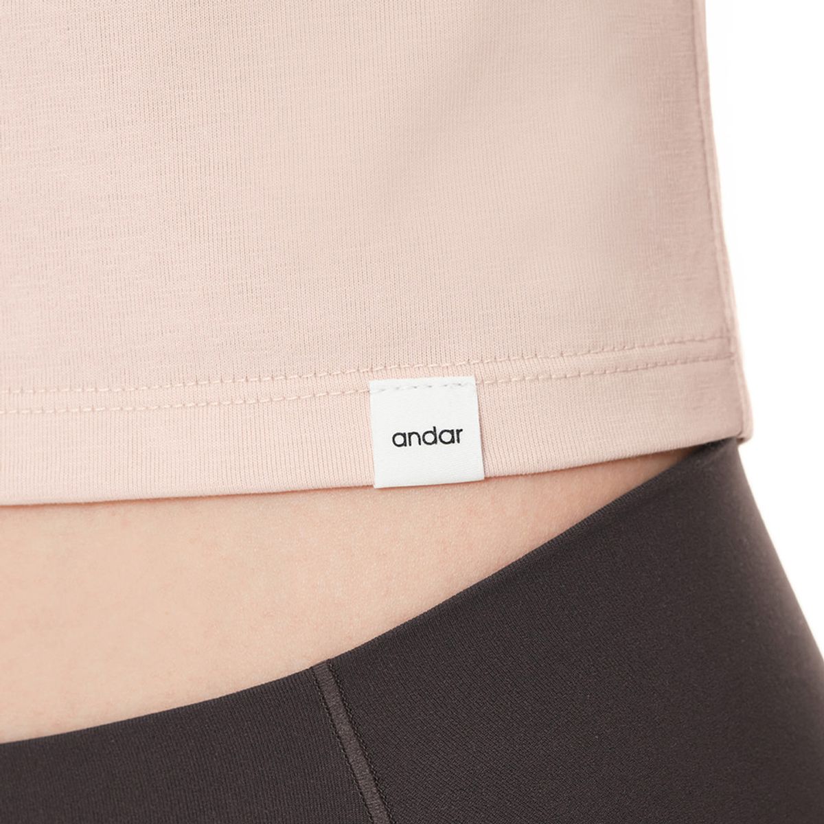 안다르(ANDAR) 코튼 롤업 숏슬리브 커버업