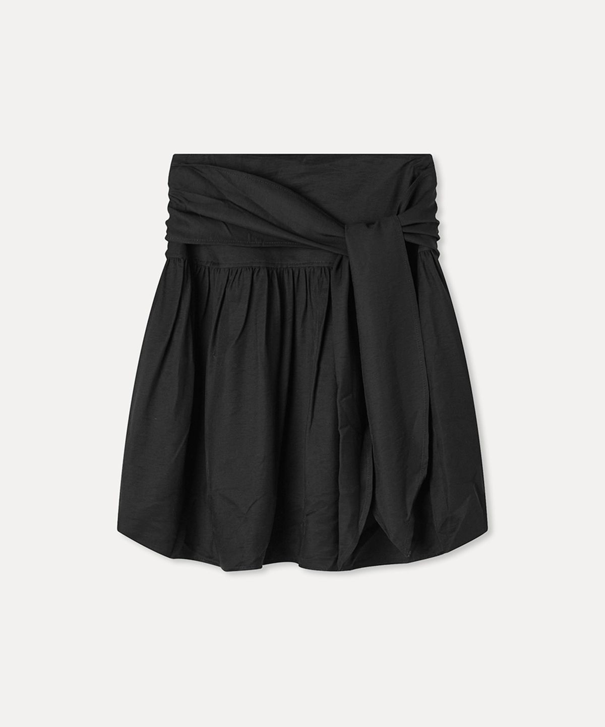 미쏘(MIXXO) 타이 밴딩 미디 스커트 RE WHG43NS_MIWWHG54QB