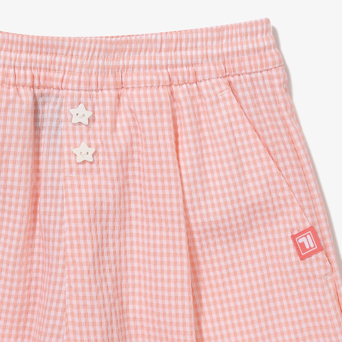 휠라 키즈(FILA KIDS) 시어서커 와이드 팬츠
