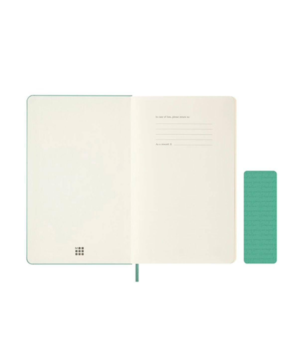 몰스킨(MOLESKINE) [26 시즈널 컬러]클래식노트 플레인/세이지그린 하드 L