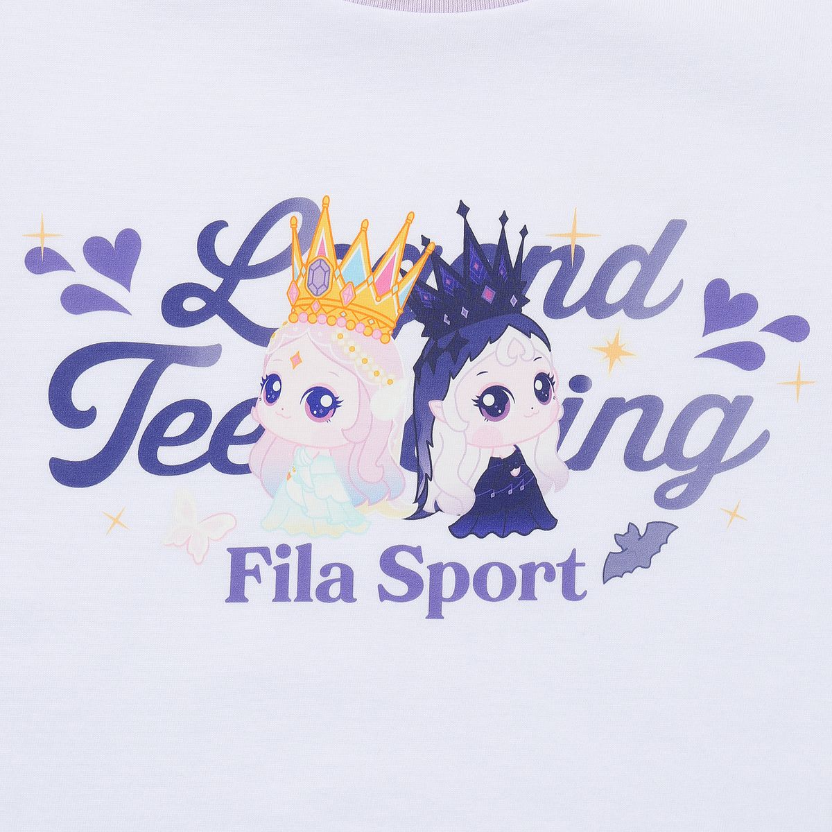 휠라 키즈(FILA KIDS) 프린세스 캐치! 티니핑 소매트임 티셔츠