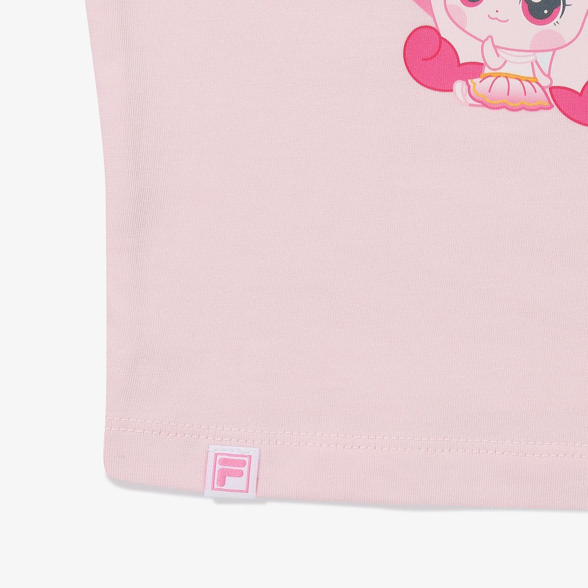 휠라 키즈(FILA KIDS) 프린세스 캐치! 티니핑 소매트임 티셔츠