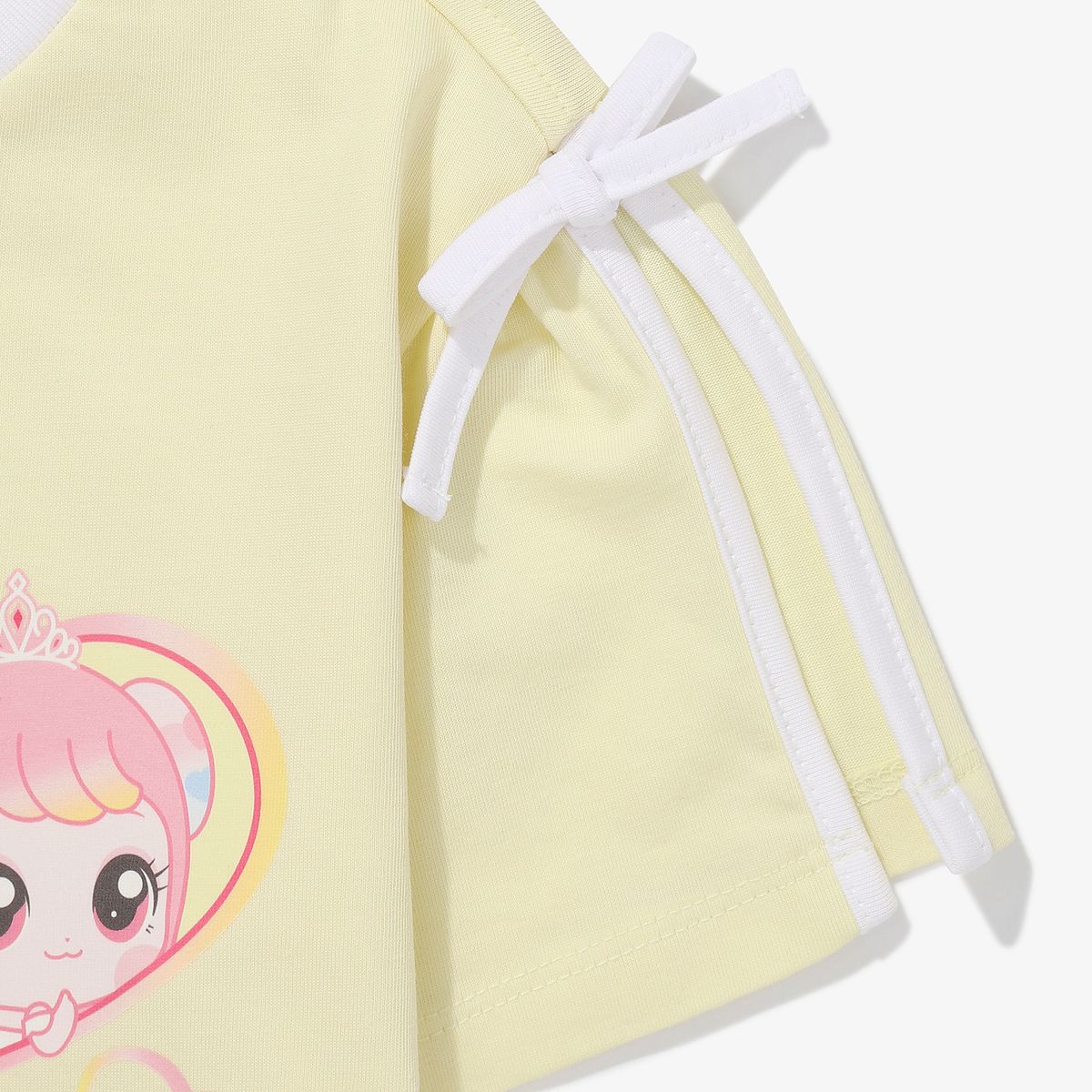 휠라 키즈(FILA KIDS) 프린세스 캐치! 티니핑 소매트임 티셔츠