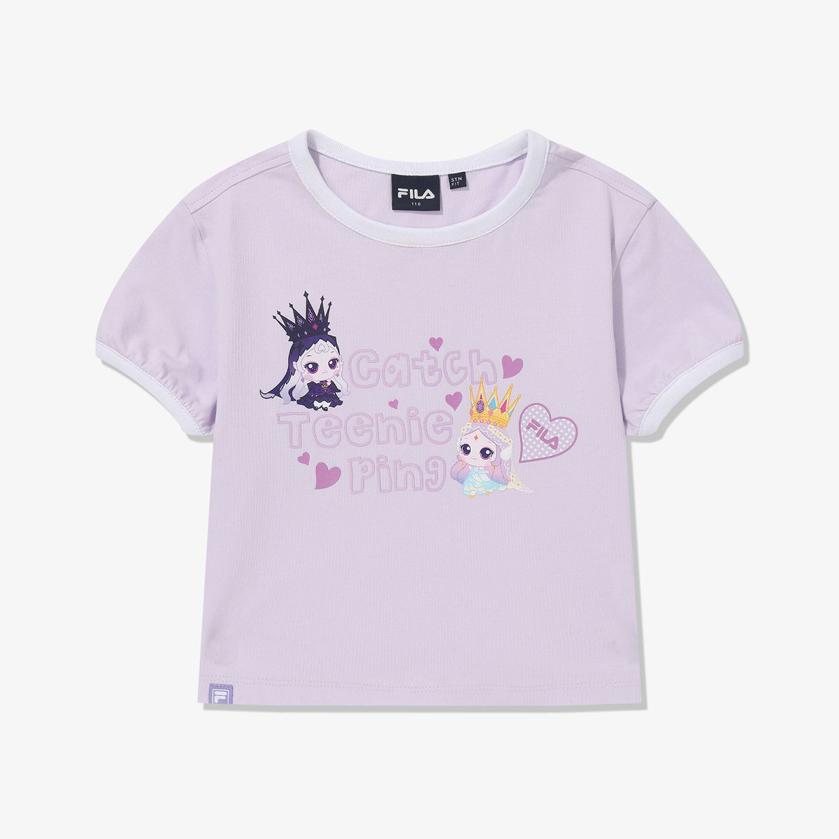 휠라 키즈(FILA KIDS) 프린세스 캐치! 티니핑 시어서커 셋업