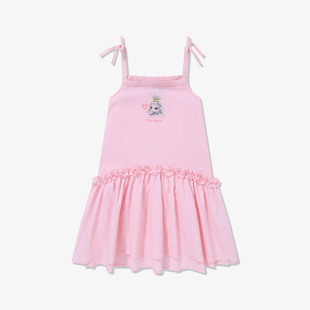 휠라 키즈(FILA KIDS) 프린세스 캐치! 티니핑 시어서커 원피스