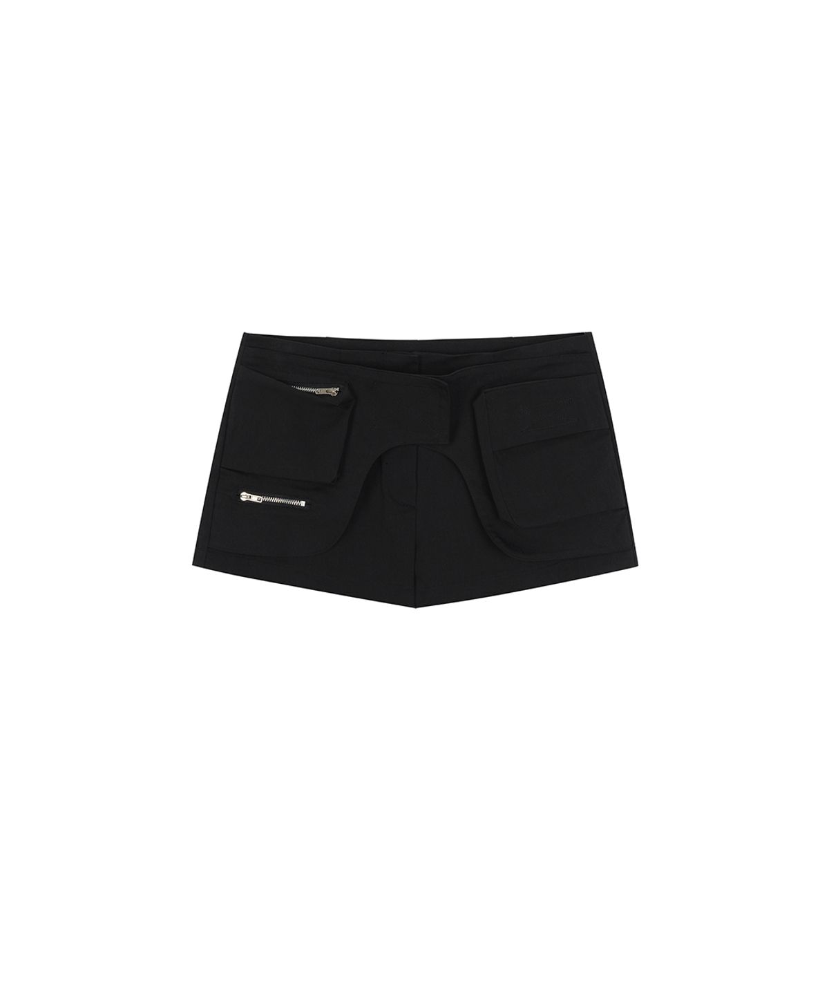 사일프레이(41PRAY) Multi-Pocket Utility  Shorts / Black