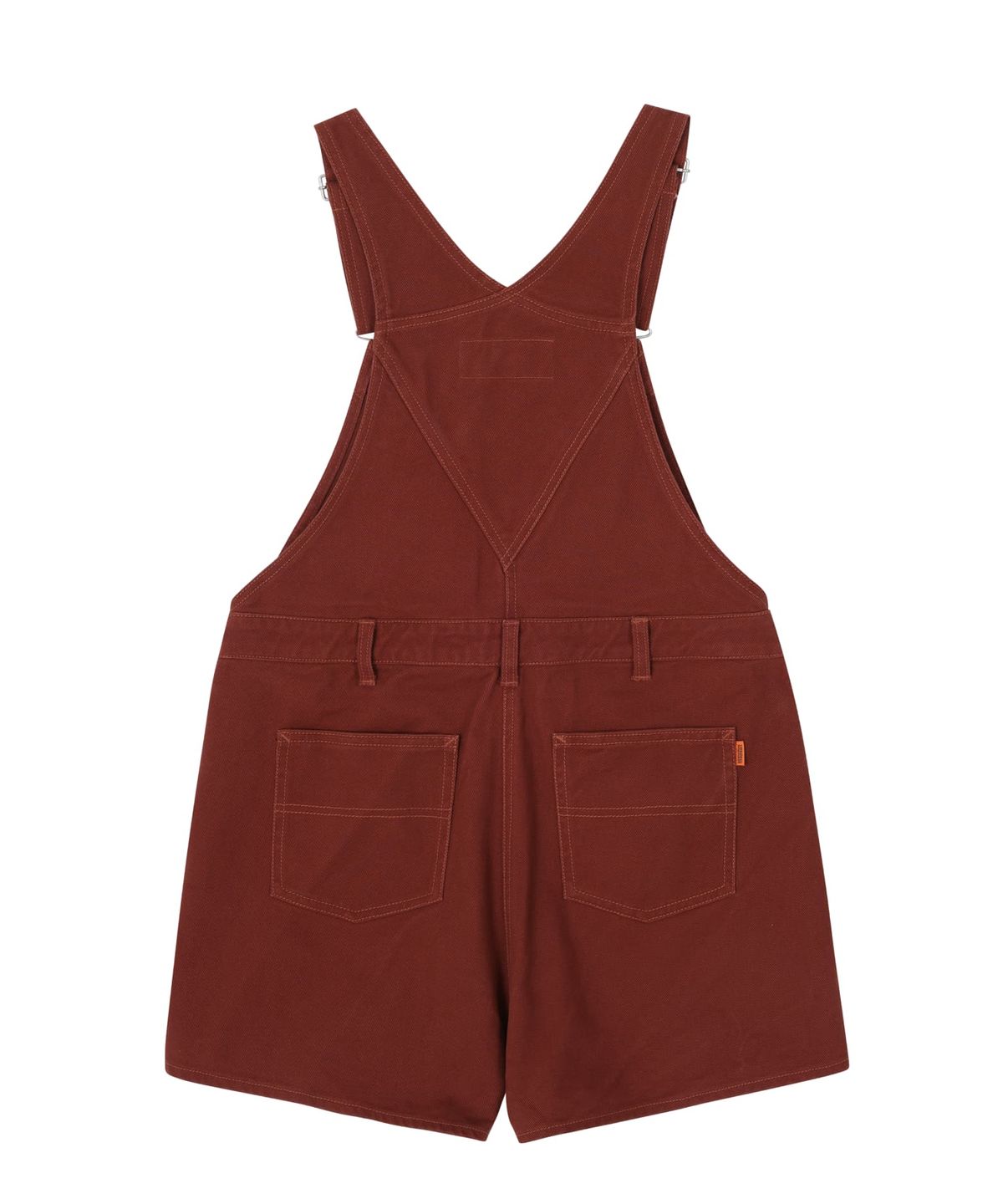 유니버셜 오버롤(UNIVERSAL OVERALL) WORKERS OVERALL SHORTS BURGUNDY