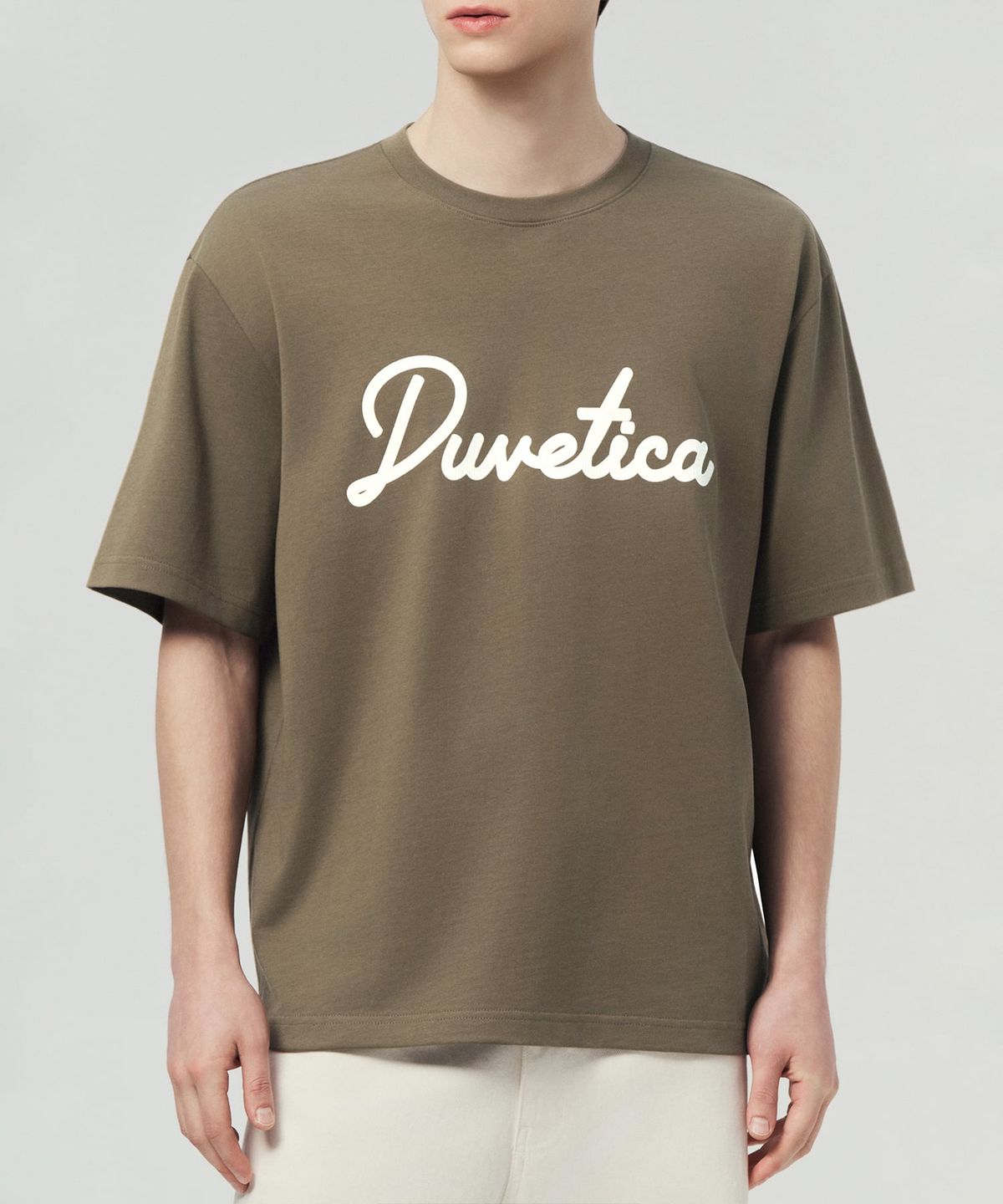 듀베티카(DUVETICA) 모이아노(올리브)(남성 반팔티셔츠)