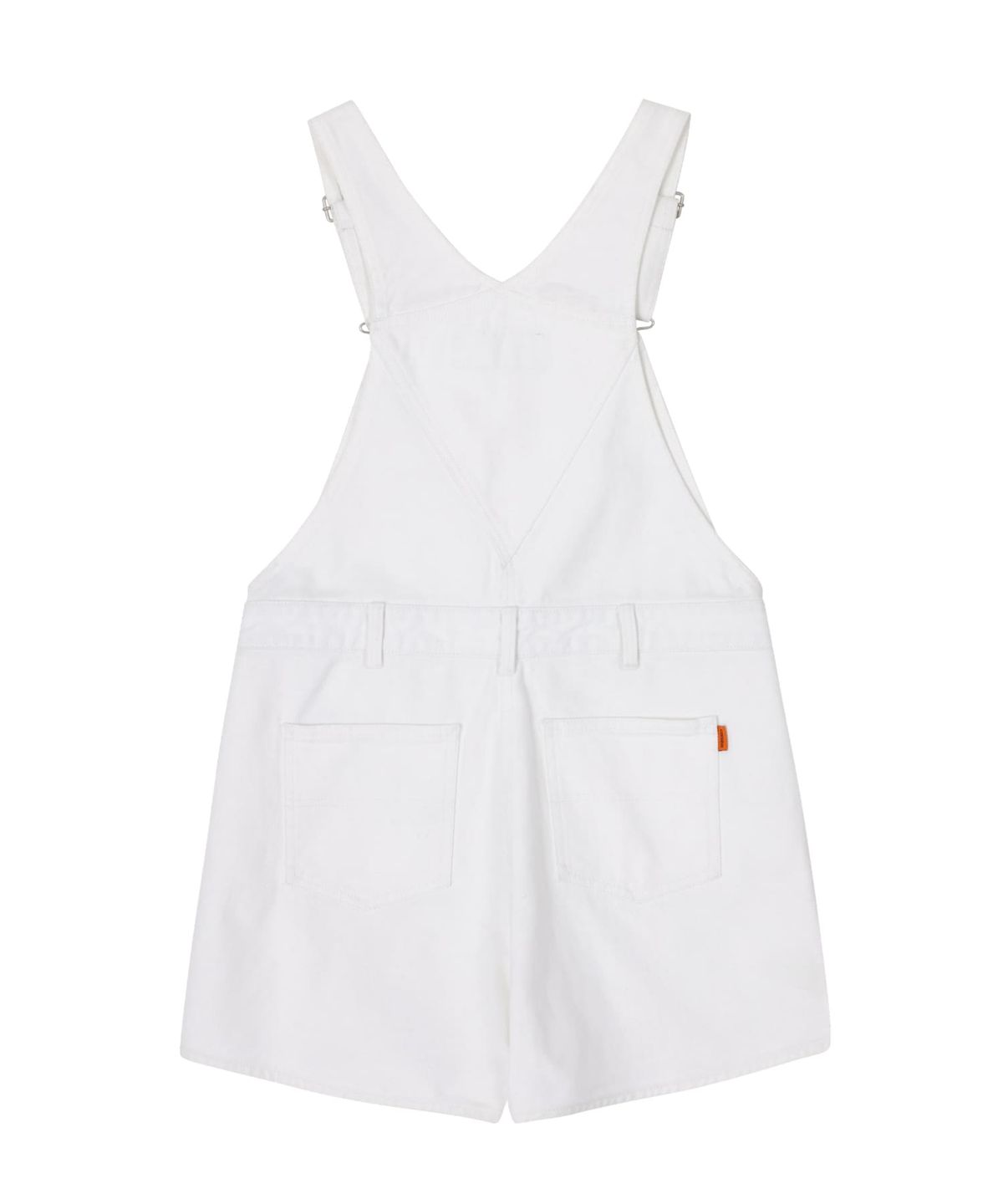 유니버셜 오버롤(UNIVERSAL OVERALL) WORKERS OVERALL SHORTS WHITE