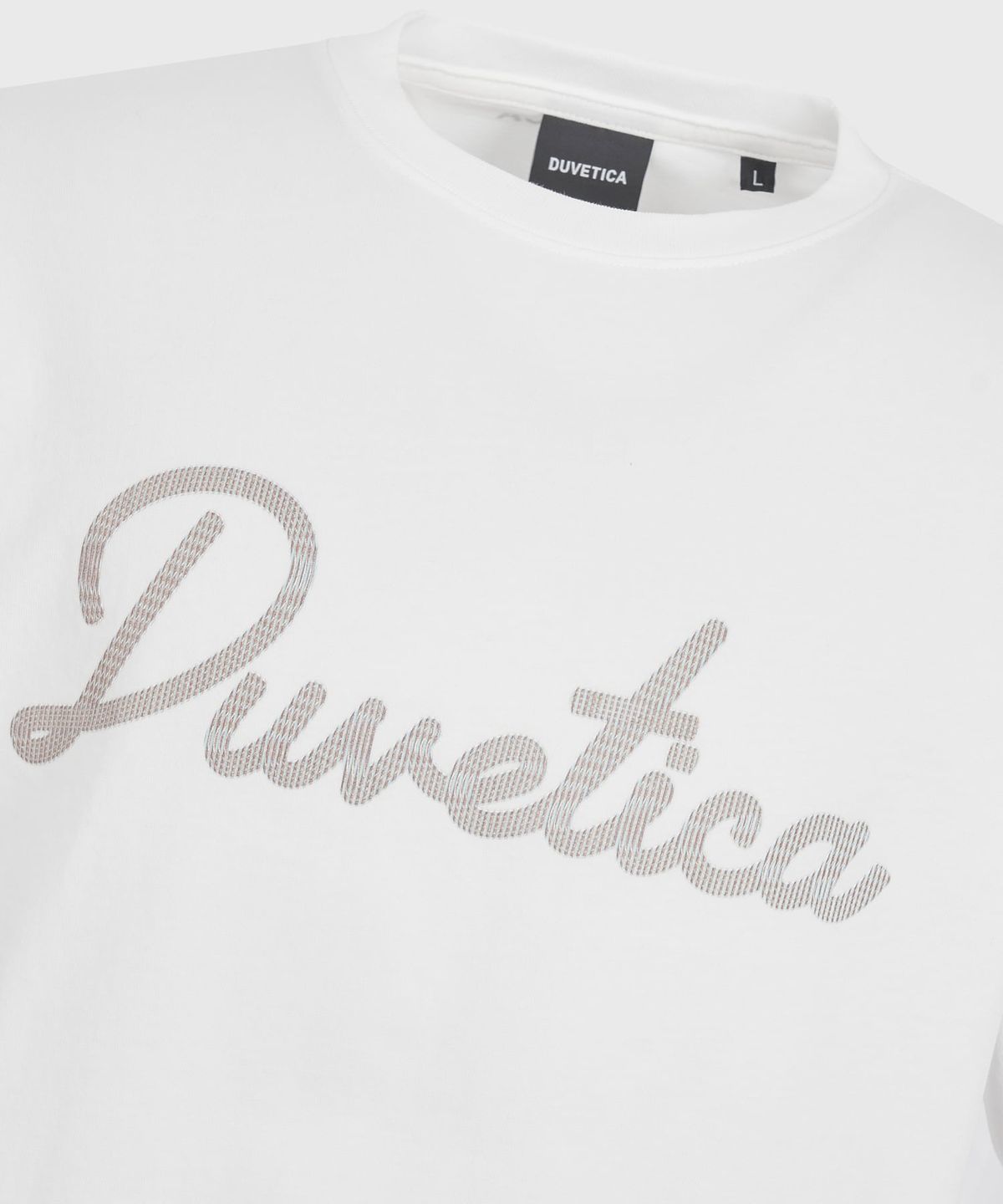 듀베티카(DUVETICA) 모이아노(라이트 아이보리)(남성 반팔티셔츠)