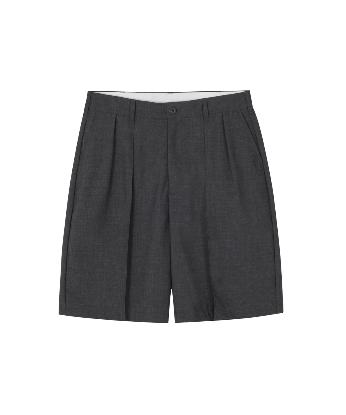 유니버셜 오버롤(UNIVERSAL OVERALL) GARCONS WOOL SHORTS GREY