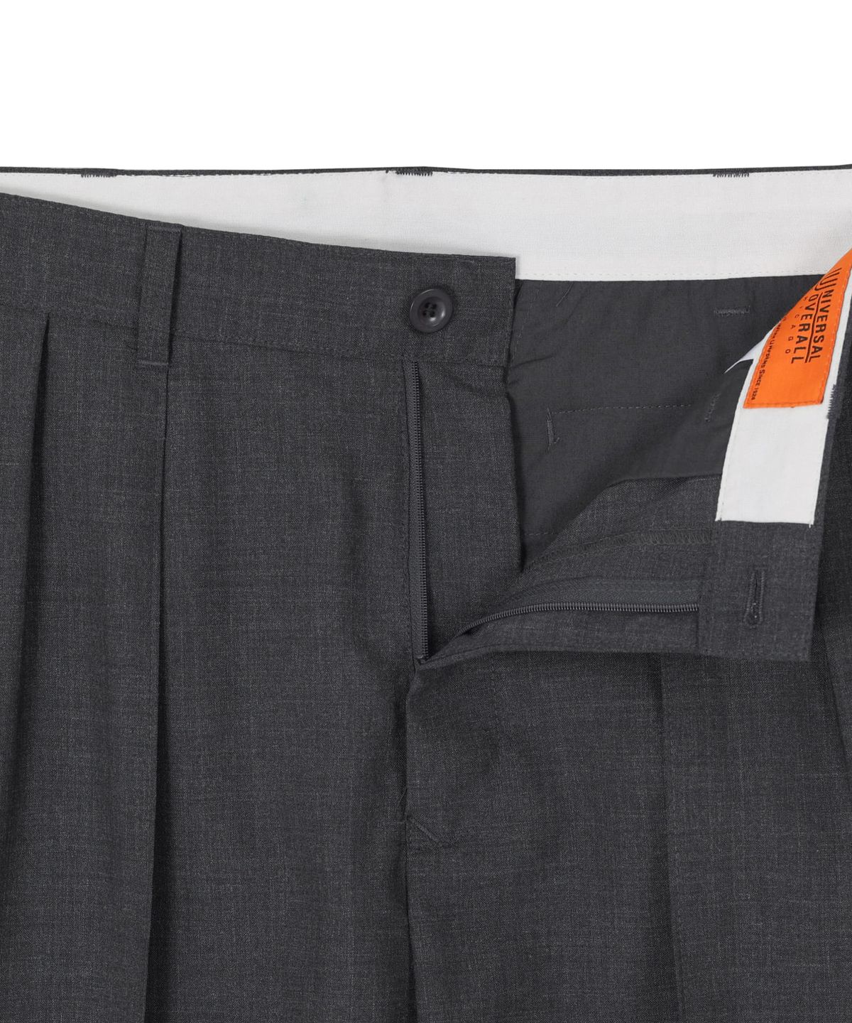 유니버셜 오버롤(UNIVERSAL OVERALL) GARCONS WOOL SHORTS GREY