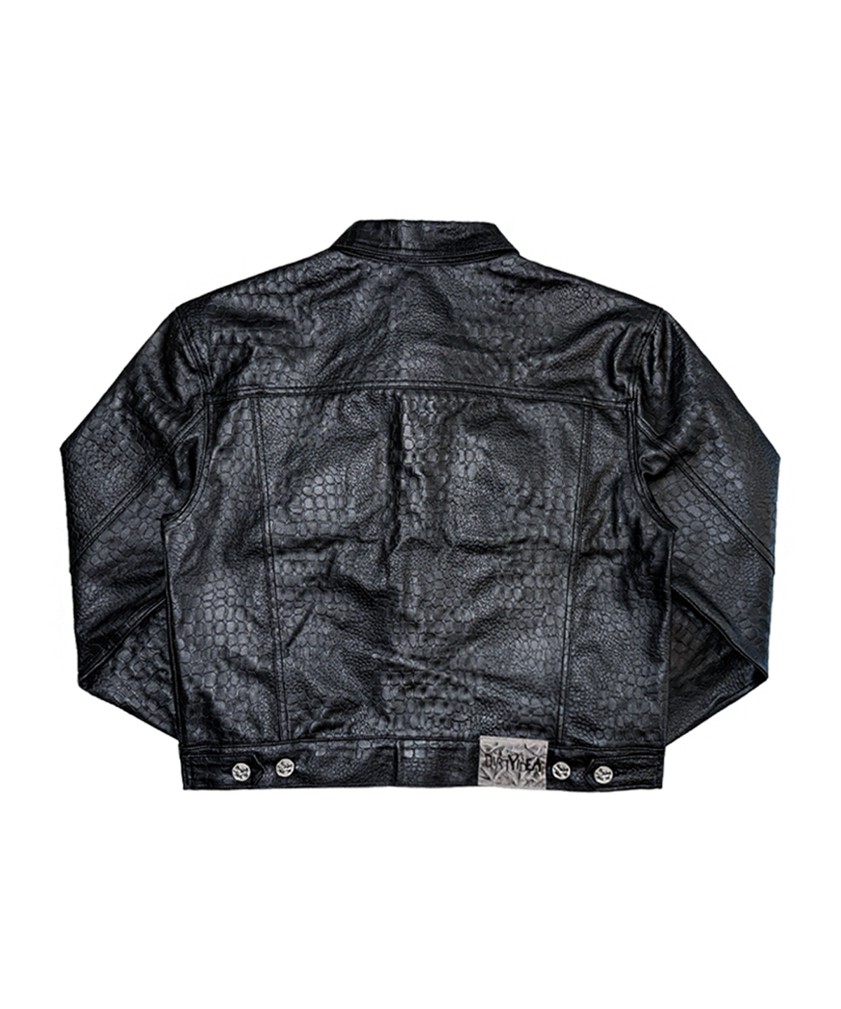 더티아이디어(DIRTYIDEA) DIRTY LINE #016 - Scarred Python Trucker Jacket