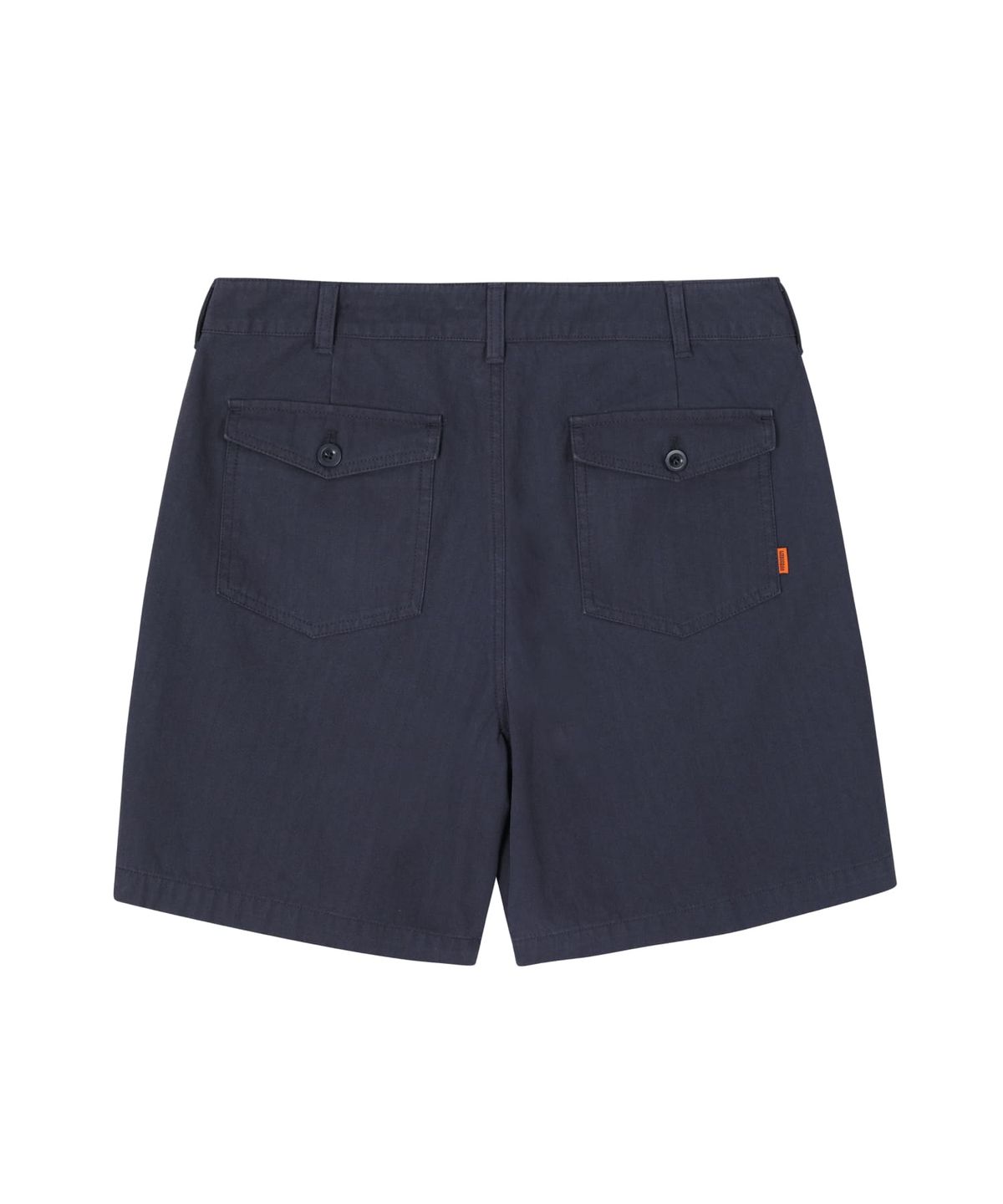 유니버셜 오버롤(UNIVERSAL OVERALL) HERRINGBONE SHORTS NAVY