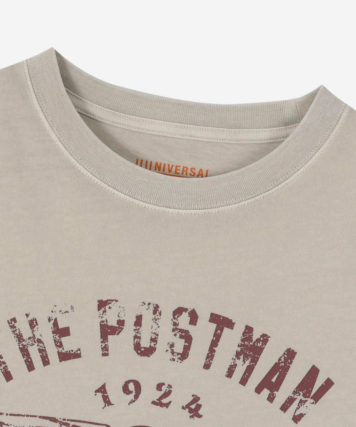 유니버셜 오버롤(UNIVERSAL OVERALL) 1924 WINGS PIGMENT T-SHIRT BEIGE