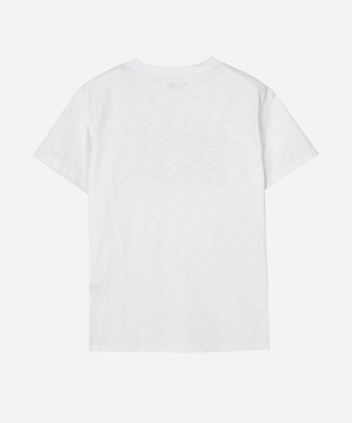 유니버셜 오버롤(UNIVERSAL OVERALL) POSTDOG GRAPHIC SLUB T-SHIRT WHITE