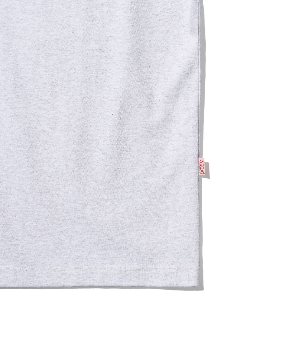 에이카화이트(AECA) (Woman) TEAM WORK HALF SLEEVE-LIGHT GREY