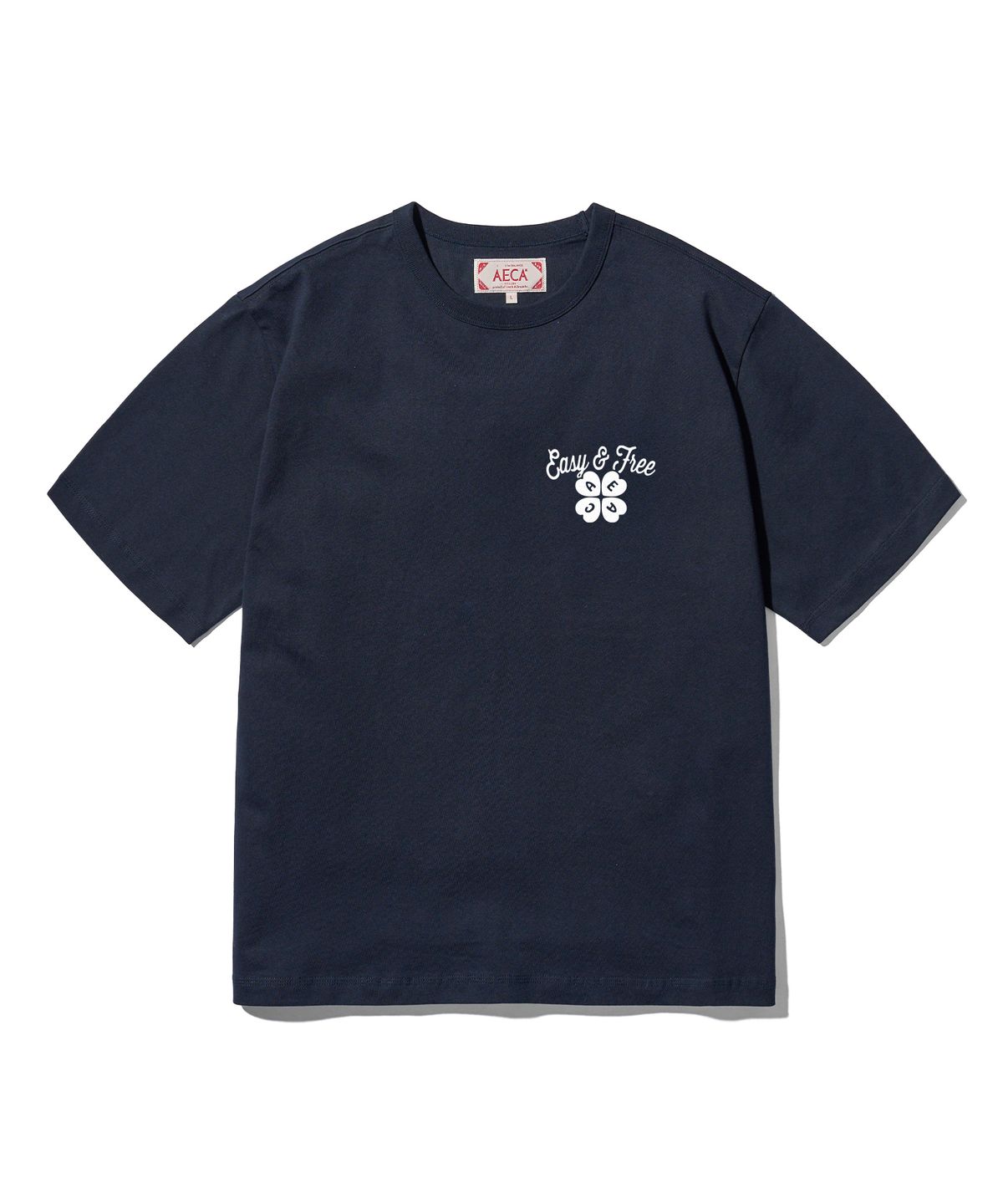 에이카화이트(AECA) (Woman) AECA LOVIN EASY TEE-NAVY