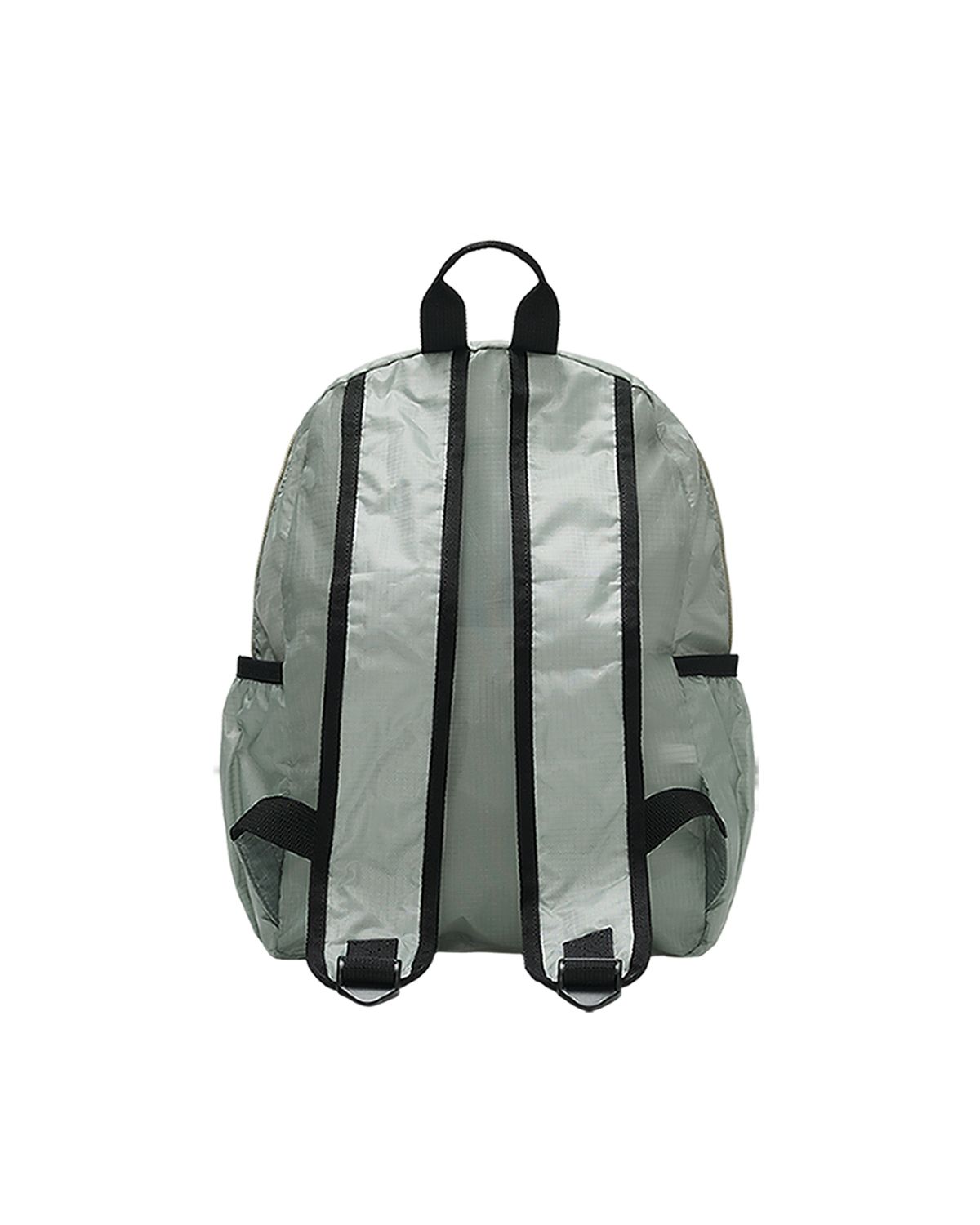 더뮤지엄비지터(THEMUSEUMVISITOR) PACKABLE LOGO BACKPACK (GREY)
