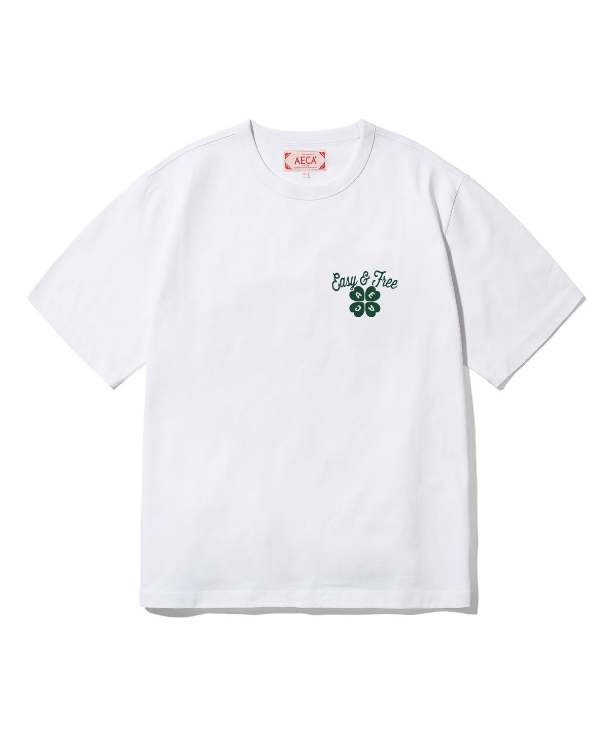에이카화이트(AECA) (Woman) AECA LOVIN EASY TEE-WHITE