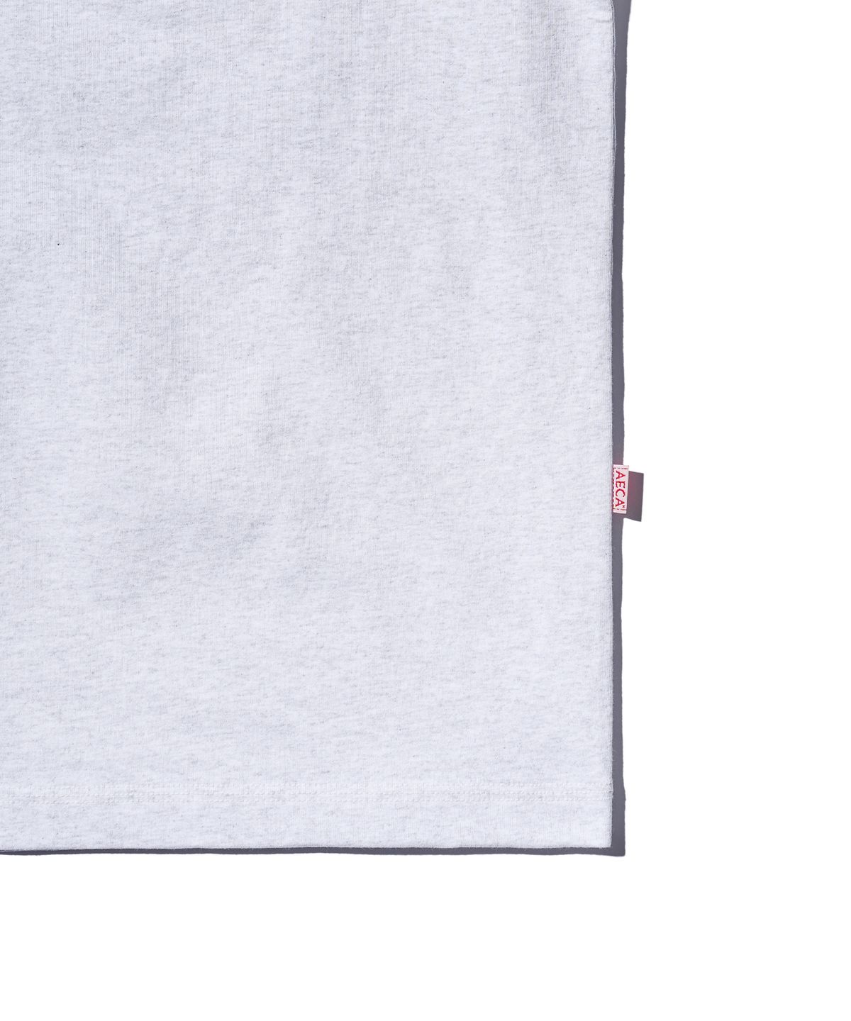 에이카화이트(AECA) (Woman) AECA SIGNATURE TEE-LIGHT GREY