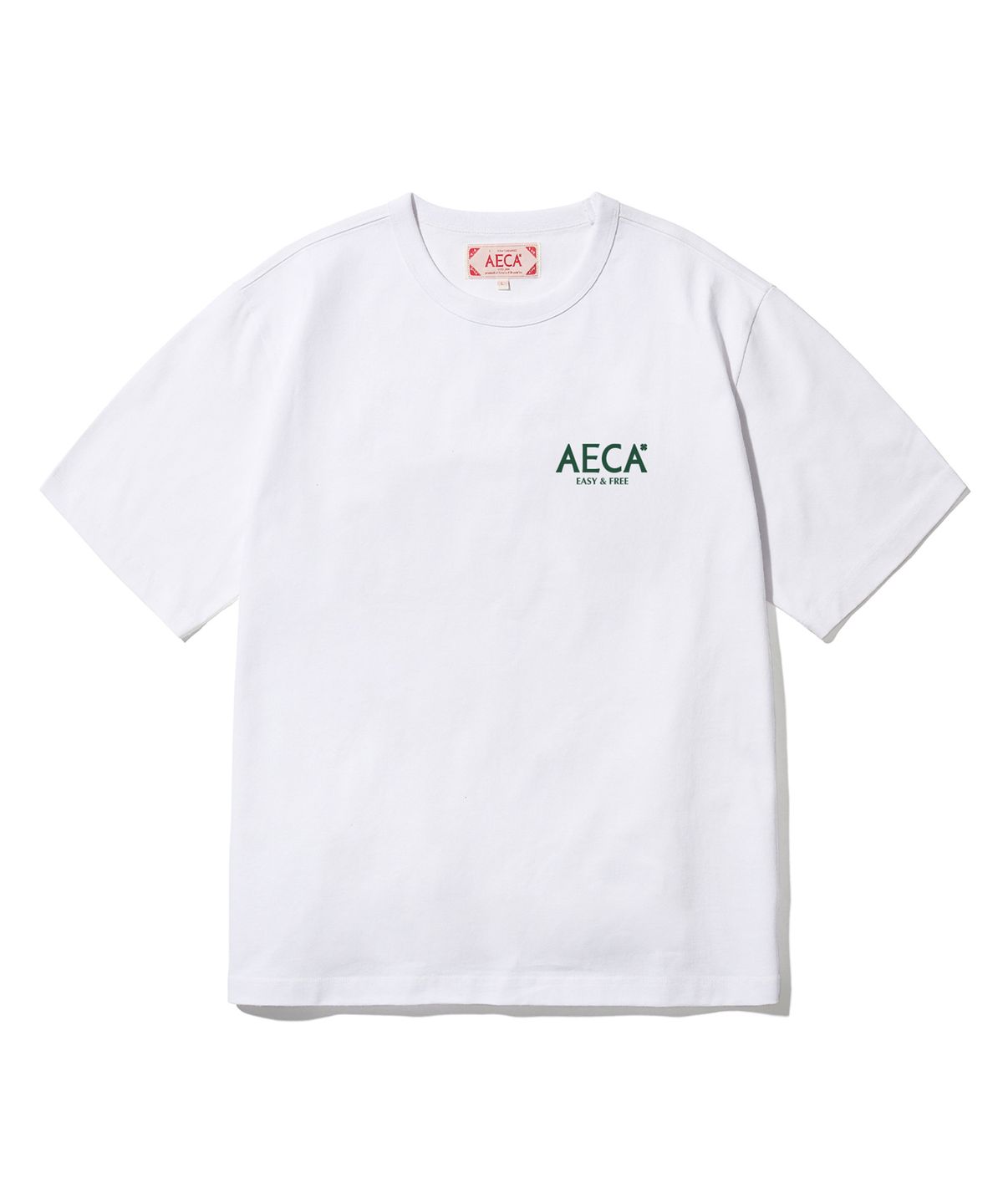 에이카화이트(AECA) (Woman) AECA SIGNATURE TEE-WHITE