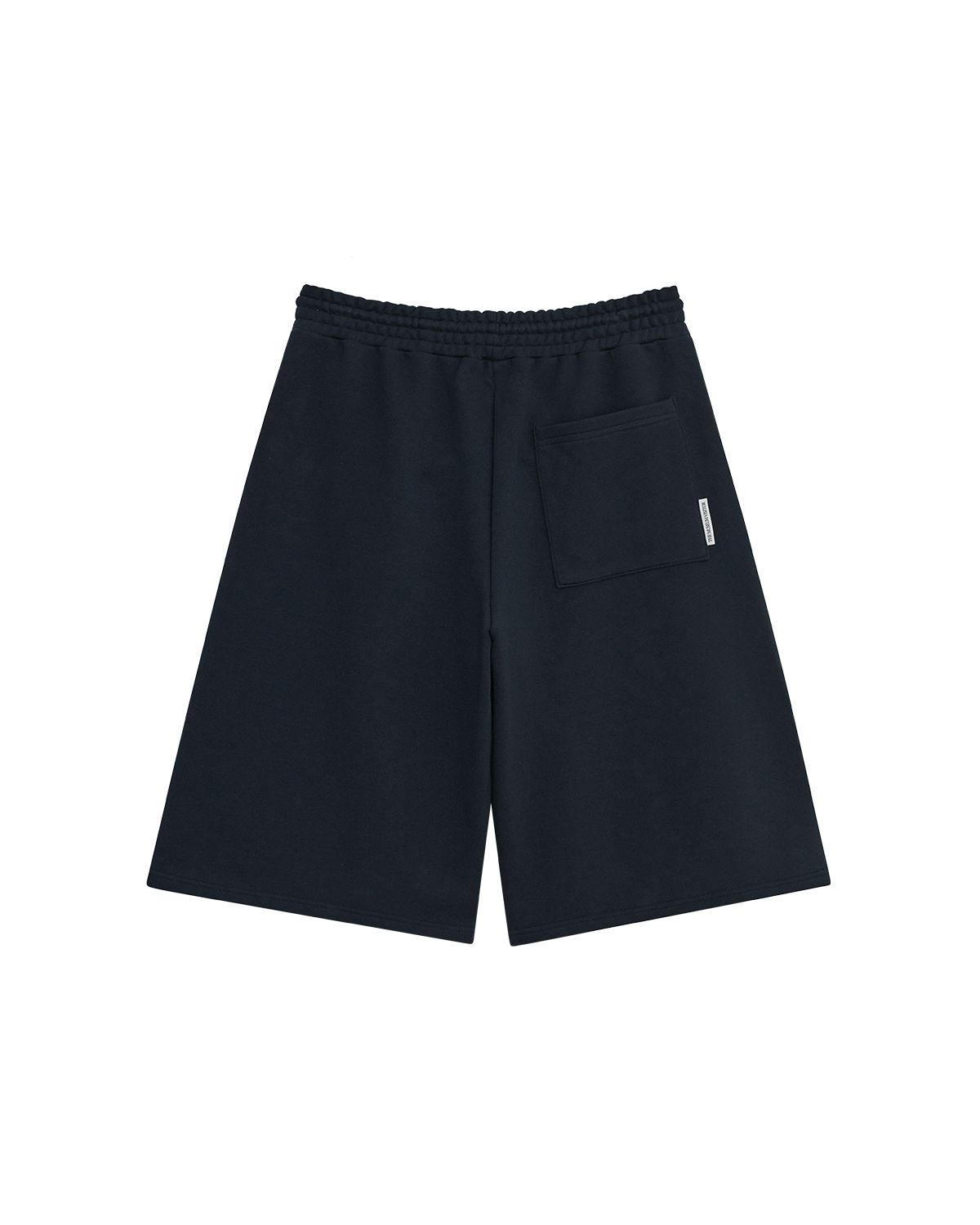 더뮤지엄비지터(THEMUSEUMVISITOR) PARIS BERLIN SEOUL BERMUDA SWEAT PANTS (NAVY)