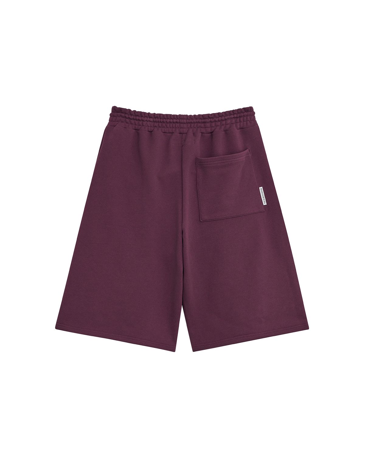 더뮤지엄비지터(THEMUSEUMVISITOR) PARIS BERLIN SEOUL BERMUDA SWEAT PANTS (PURPLE)