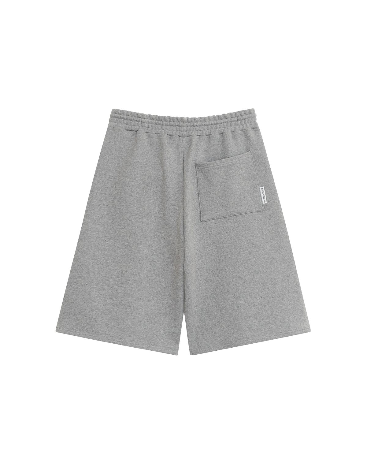 더뮤지엄비지터(THEMUSEUMVISITOR) PARIS BERLIN SEOUL BERMUDA SWEAT PANTS (GREY)