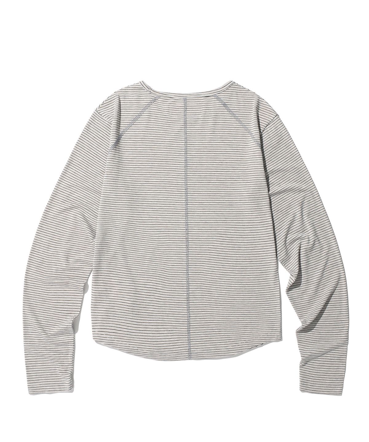 에이카화이트(AECA) (Woman) AECA SLIM S/T LONG SLEEVE-BLACK