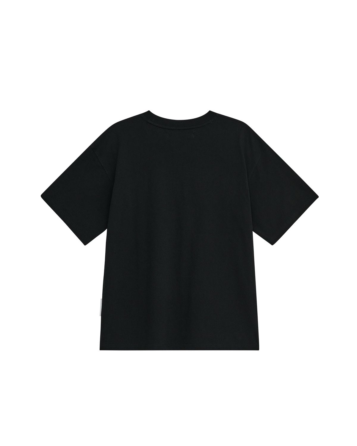 더뮤지엄비지터(THEMUSEUMVISITOR) FLAG DOODLE T-SHIRT (BLACK)