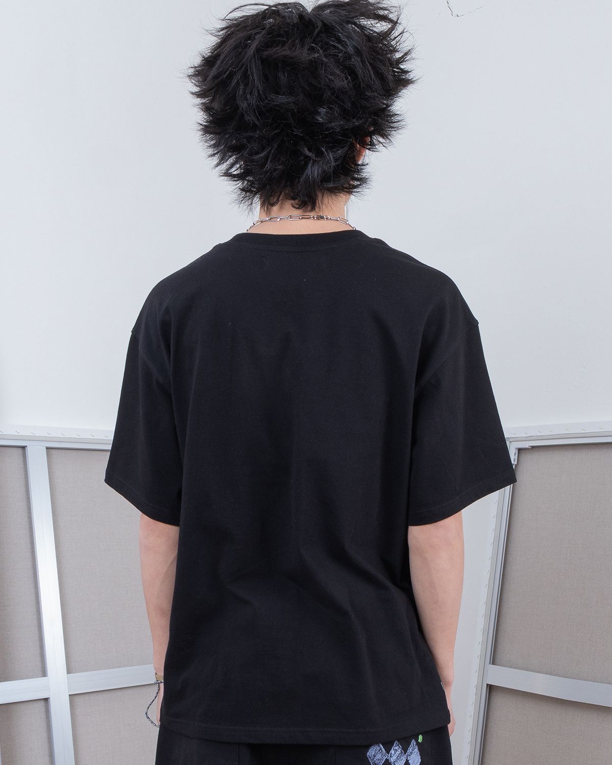 더뮤지엄비지터(THEMUSEUMVISITOR) BEARY BEAR T-SHIRT (BLACK)