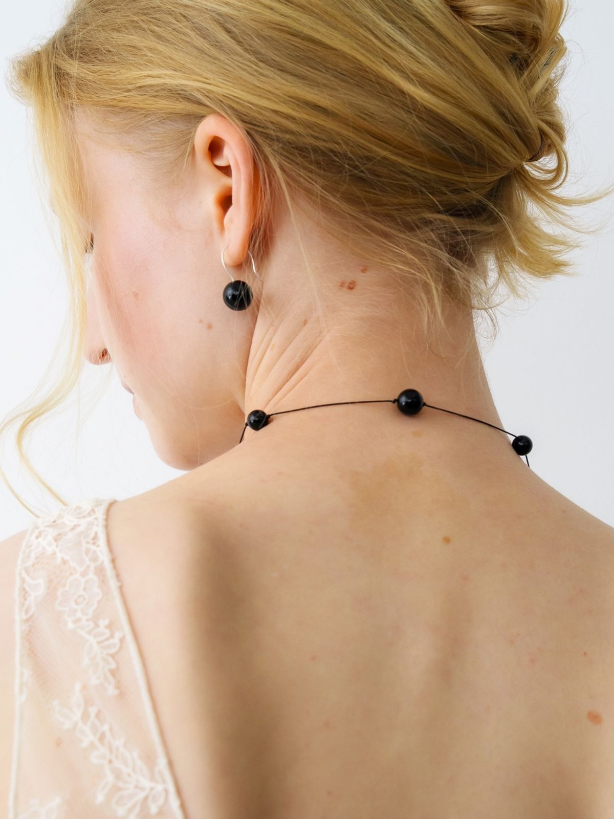 러브미몬스터(LOVE ME MONSTER) Natural Gem Hook Earrings_2COL (L261MER040)